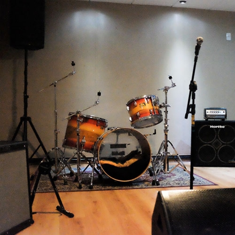 Sala de Ensaio Musical para Orçar Sacomã - Estúdio Ensaio de Bandas
